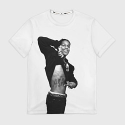 Футболка мужская ASAP Rocky: White Fashion, цвет: 3D-принт