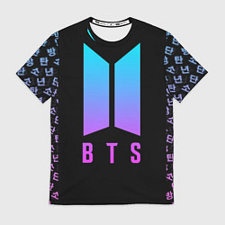 Футболка мужская BTS: Neon Night, цвет: 3D-принт