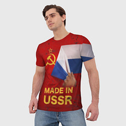 Футболка мужская MADE IN USSR, цвет: 3D-принт — фото 2