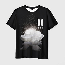 Футболка мужская BTS Flower, цвет: 3D-принт