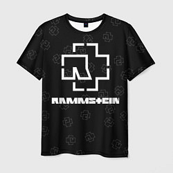 Футболка мужская Rammstein 1 цвета 3D-принт — фото 1