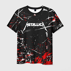 Футболка мужская METALLICA, цвет: 3D-принт