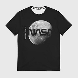 Футболка мужская NASA Apollo 16, цвет: 3D-принт