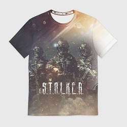 Футболка мужская S T A L K E R Чернобыль, цвет: 3D-принт