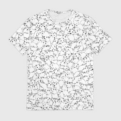 Мужская футболка Белые мыши