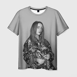 Футболка мужская Billie Eilish, цвет: 3D-принт