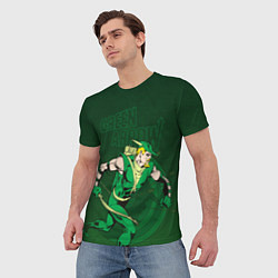 Футболка мужская Green Arrow, цвет: 3D-принт — фото 2