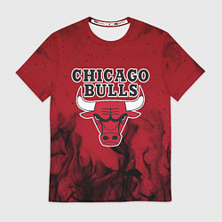 Футболка мужская CHICAGO BULLS, цвет: 3D-принт