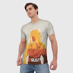 Футболка мужская Game Rust, цвет: 3D-принт — фото 2