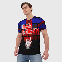 Футболка мужская Iron Maiden, цвет: 3D-принт — фото 2