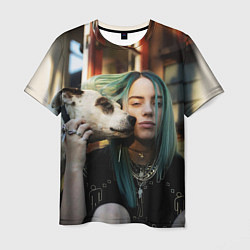 Футболка мужская BILLIE EILISH, цвет: 3D-принт