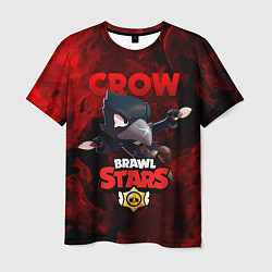 Футболка мужская BRAWL STARS CROW, цвет: 3D-принт