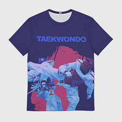 Футболка мужская Taekwondo, цвет: 3D-принт
