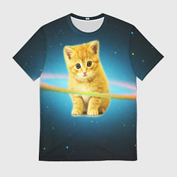 Футболка мужская Рыжий Котик, цвет: 3D-принт