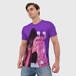Футболка мужская Ariana Grande Ариана Гранде, цвет: 3D-принт — фото 2