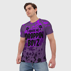 Футболка мужская Droppin Boys, цвет: 3D-принт — фото 2