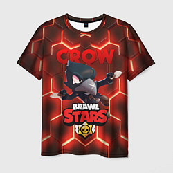 Футболка мужская BRAWL STARS CROW, цвет: 3D-принт