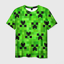 Футболка мужская MINECRAFT, цвет: 3D-принт