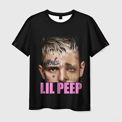 Футболка мужская Lil Peep, цвет: 3D-принт