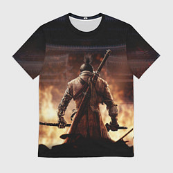 Мужская футболка Sekiro shadows die twice