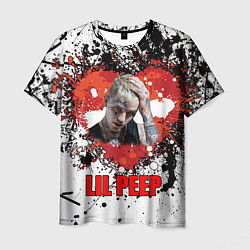 Футболка мужская Lil Peep, цвет: 3D-принт