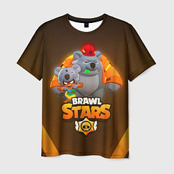 Футболка мужская BRAWL STARS COALA NITA, цвет: 3D-принт