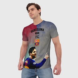 Футболка мужская Messi, цвет: 3D-принт — фото 2