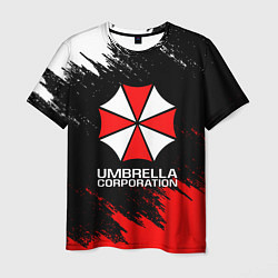 Футболка мужская UMBRELLA CORP, цвет: 3D-принт