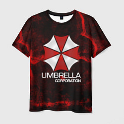 Футболка мужская UMBRELLA CORP, цвет: 3D-принт