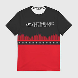 Футболка мужская ASOT Let The Music Guide You, цвет: 3D-принт