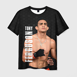 Футболка мужская EL CUCUY Tony Ferguson, цвет: 3D-принт