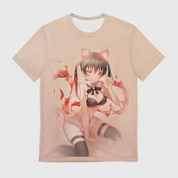 Футболка мужская Пламенная бригада пожарных, цвет: 3D-принт