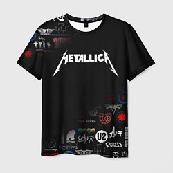 Футболка мужская Metallica, цвет: 3D-принт