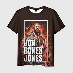 Футболка мужская Jon Jones, цвет: 3D-принт