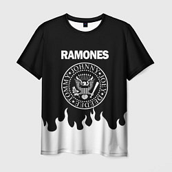 Футболка мужская RAMONES, цвет: 3D-принт