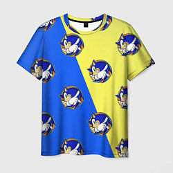 Футболка мужская Sonic - Соник, цвет: 3D-принт