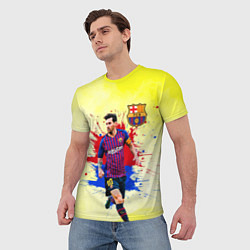 Футболка мужская Месси, цвет: 3D-принт — фото 2