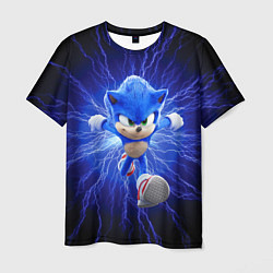 Футболка мужская SONIC, цвет: 3D-принт