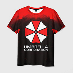 Футболка мужская UMBRELLA CORP, цвет: 3D-принт