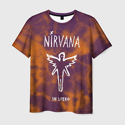 Футболка мужская NIRVANA, цвет: 3D-принт