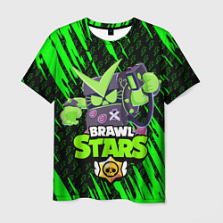 Футболка мужская Brawl stars virus 8-bit, цвет: 3D-принт