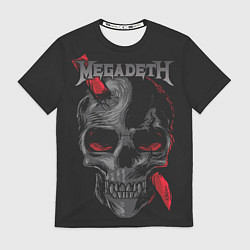 Футболка мужская Megadeth, цвет: 3D-принт