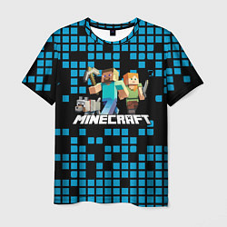 Футболка мужская Minecraft, цвет: 3D-принт