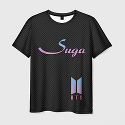 Футболка мужская BTS Suga, цвет: 3D-принт