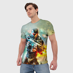 Футболка мужская CRYSIS, цвет: 3D-принт — фото 2