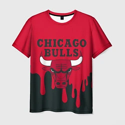 Футболка мужская Chicago Bulls, цвет: 3D-принт
