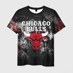 Футболка мужская CHICAGO BULLS, цвет: 3D-принт