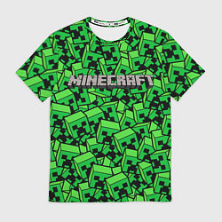 Футболка мужская MINERCRAFT, цвет: 3D-принт