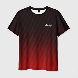 Футболка мужская Jeep спина Z, цвет: 3D-принт