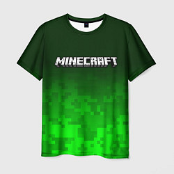 Футболка мужская MINECRAFT МАЙНКРАФТ, цвет: 3D-принт